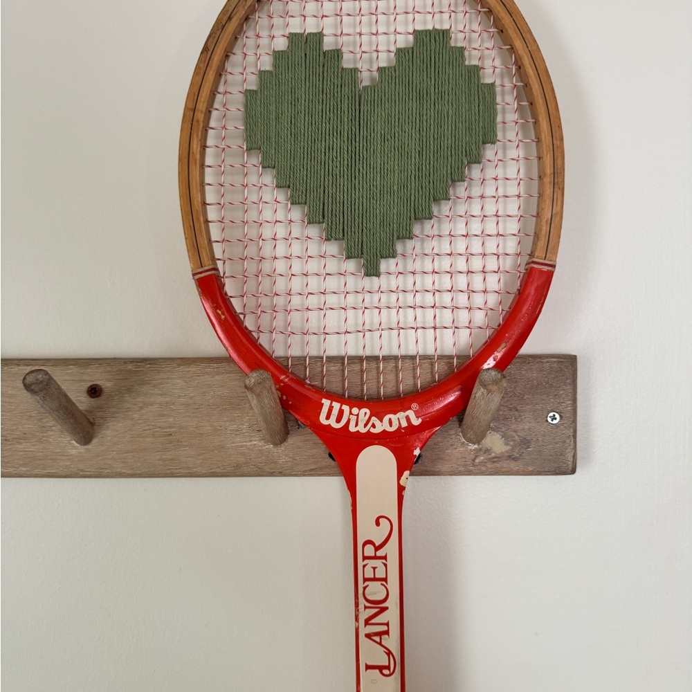 Vintage LOVE Tennis Racket